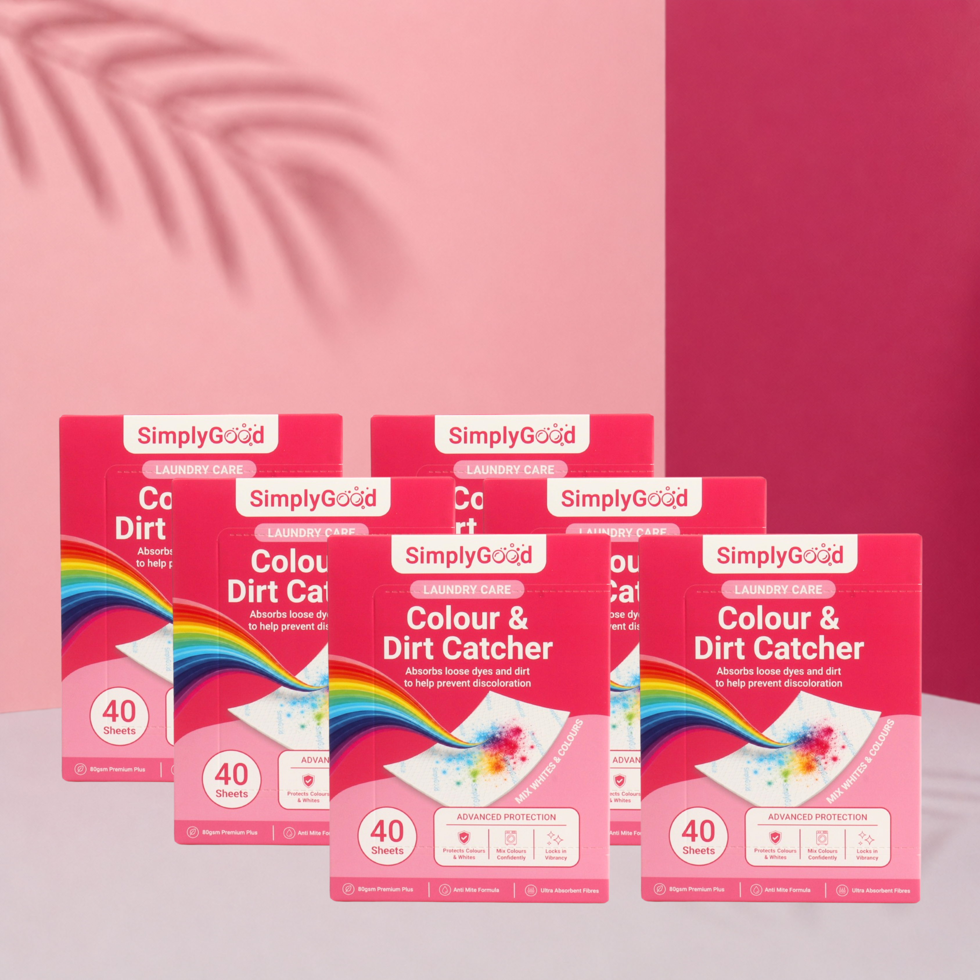 Colour & Dirt Catcher Sheets (40 Sheets) (MY)