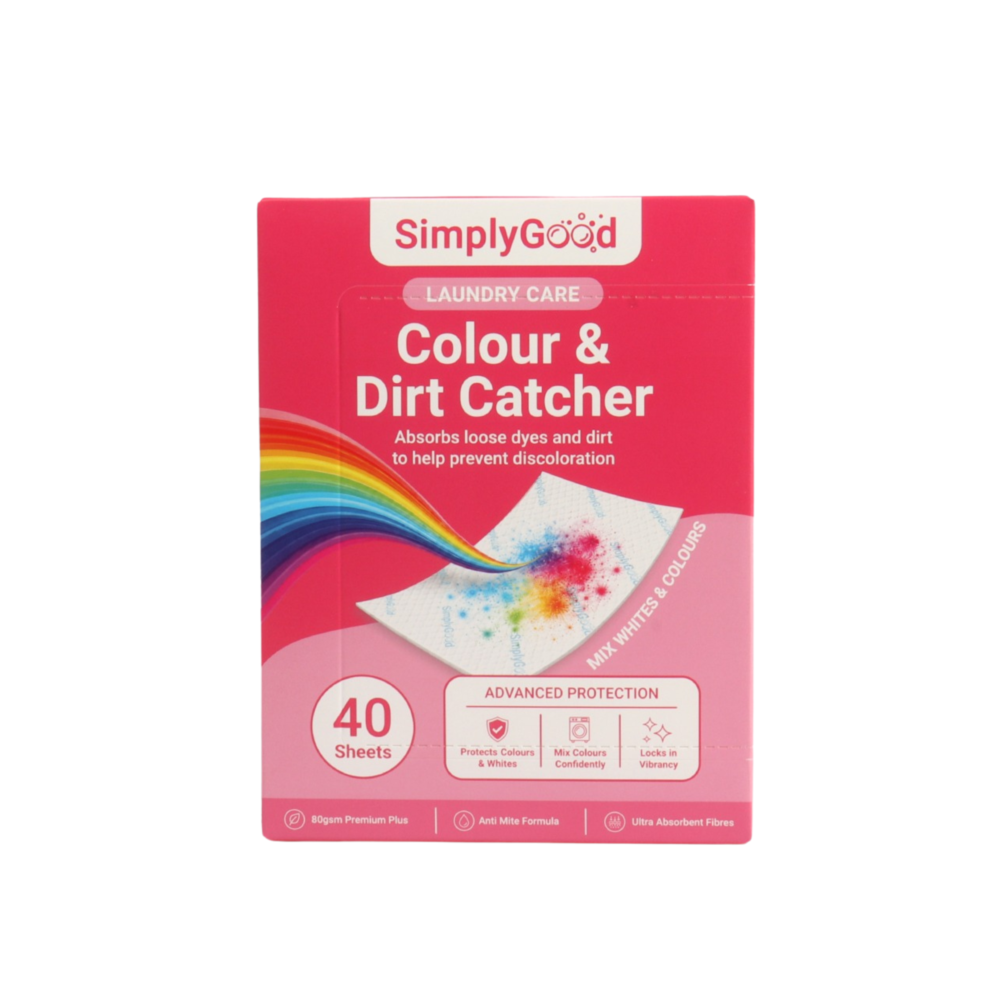 Colour & Dirt Catcher Sheets (40 Sheets) (MY)