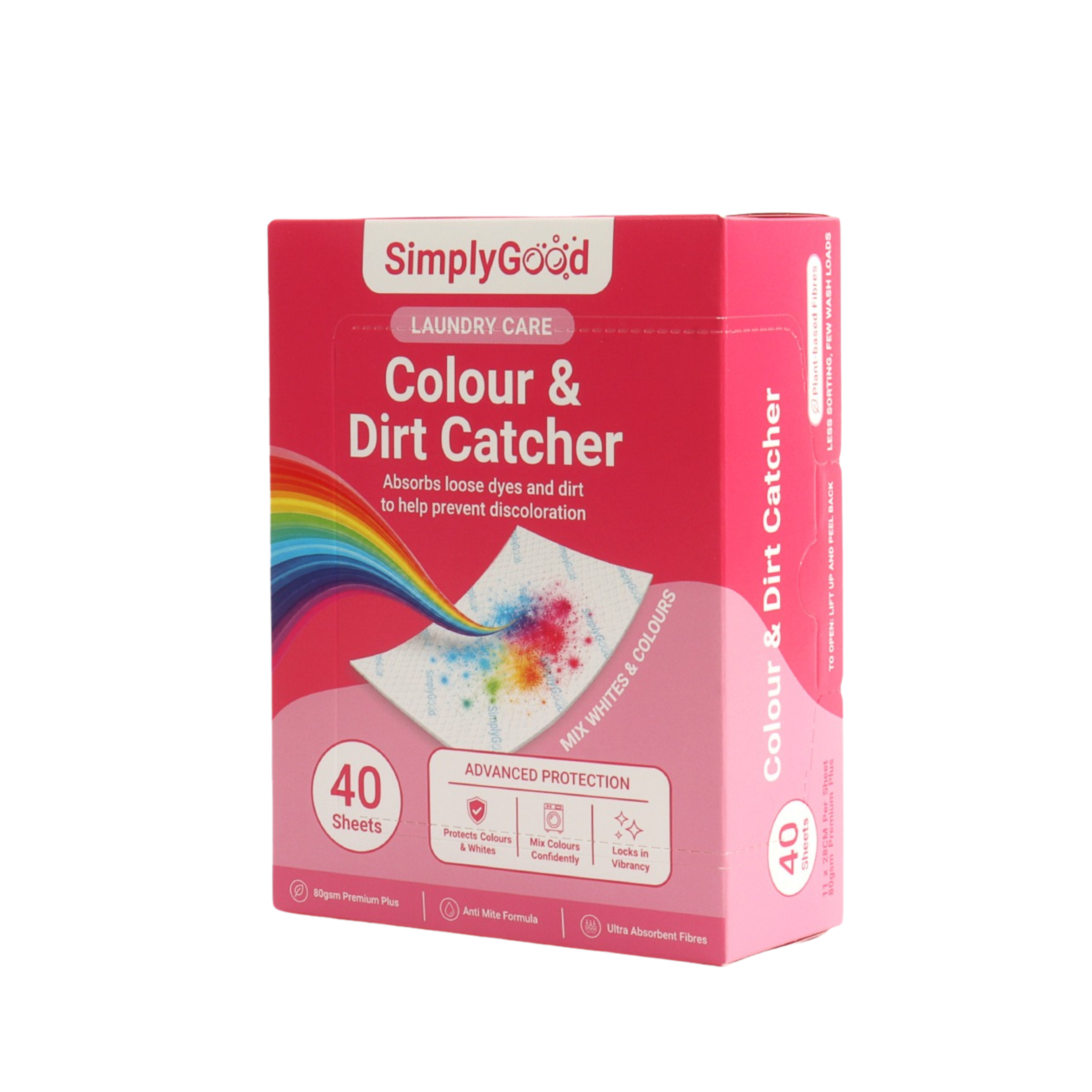 Colour & Dirt Catcher Sheets (40 Sheets) (MY)