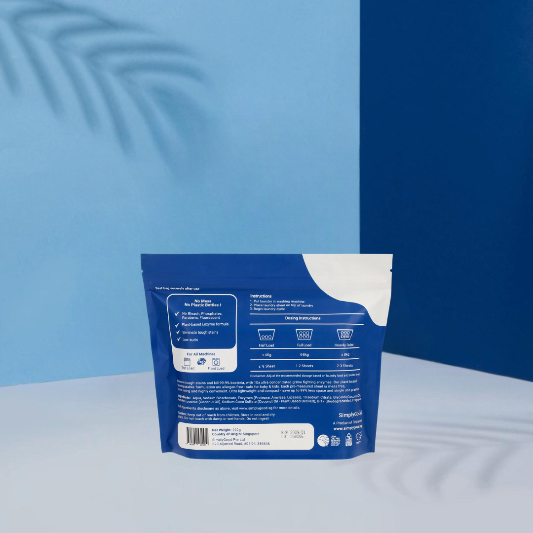Laundry Detergent Sheet (25/50 Sheets)