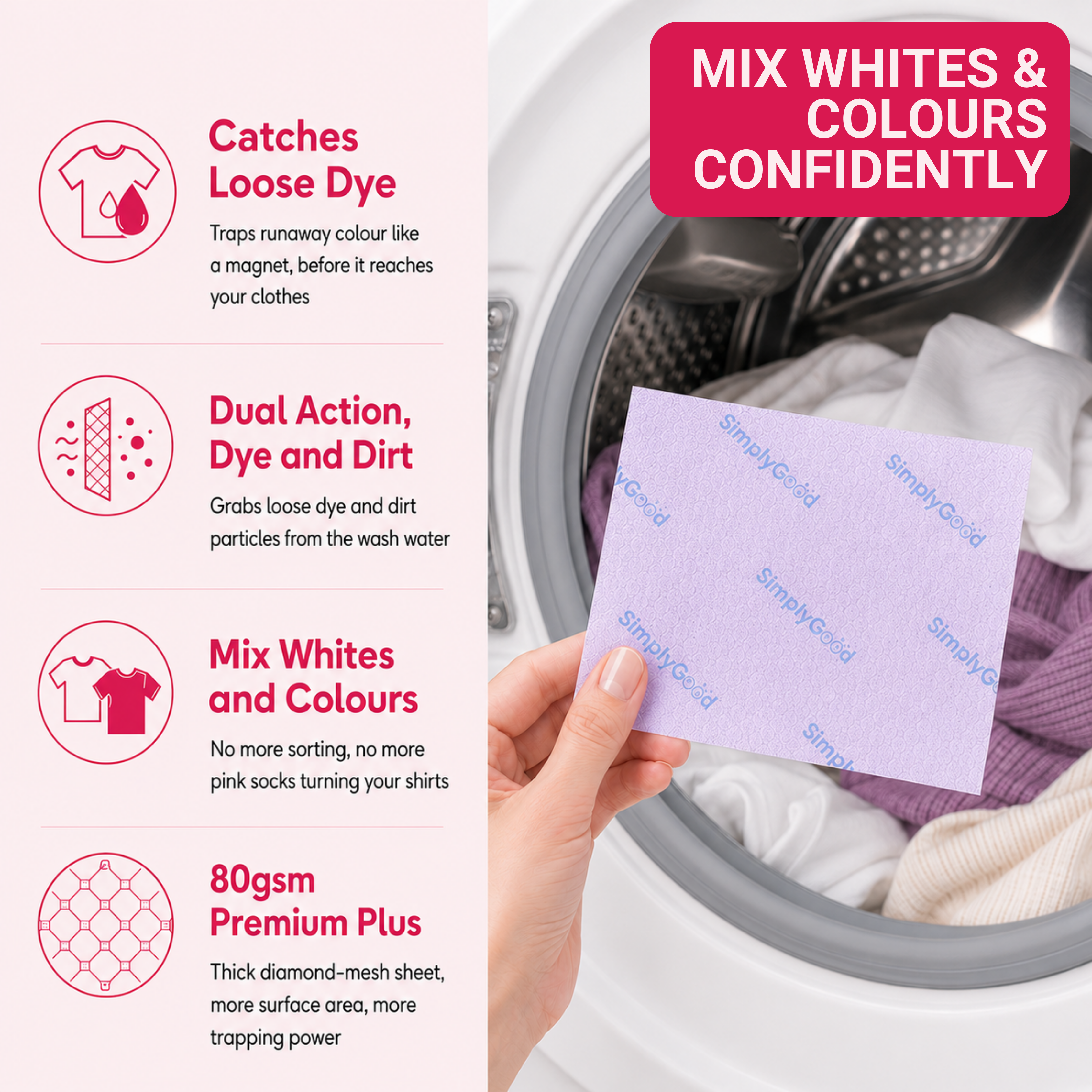Colour & Dirt Catcher Sheets (40 Sheets) (MY)